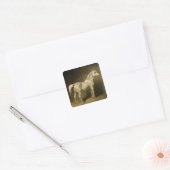 Beatrice'' Vierkante Sticker (Envelop)