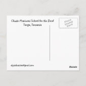 Beatrice's Class Postcard Briefkaart (Achterkant)