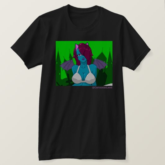 Beatrix Battrix-t-shirt ontwerp #0001 T-shirt (Design voorkant)