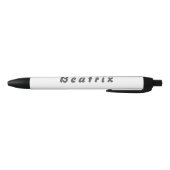 Beatrix Kugelschreiber Zwarte Inkt Pen (Bodem)