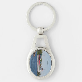 Beatrix metalen sleutelhanger