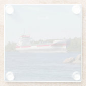 Beatrix onderzetter glazen onderzetter (Achterkant)