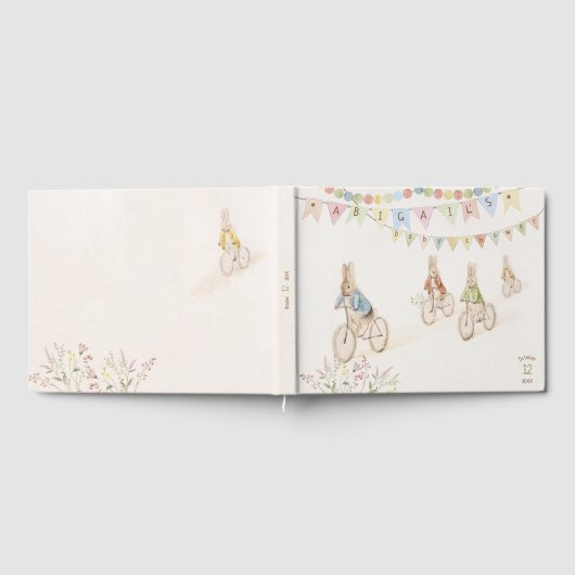 Beatrix Peter het Konijn Baby shower Gastenboek (Volledig)