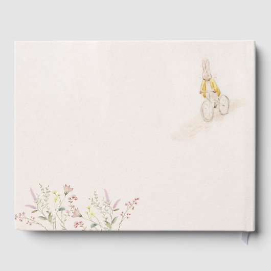 Beatrix Peter het Konijn Baby shower Gastenboek (Achterkant)