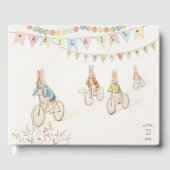 Beatrix Peter het Konijn Baby shower Gastenboek (Voorkant)