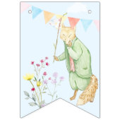 Beatrix Peter het Konijn Baby shower Vlaggetjes (Eerste vlag)