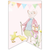 Beatrix Peter het Konijn Baby shower Vlaggetjes (Tweede vlag)