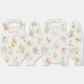 Beatrix Peter het Konijn Woodland Baby shower Bedankdoosjes (Ongevouwen)
