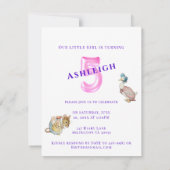 Beatrix Potter 5e verjaardag Jemima Puddle Duck Kaart (Achterkant)