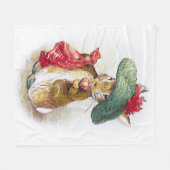 Beatrix Potter: Benjamin Bunny Fleece Deken (Voorkant (Horizontaal))