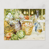 Beatrix Potter Benjamin Bunny Green Grocer Briefkaart (Voorkant)