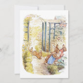 Beatrix Potter Birthday Party Invitation Kaart (Voorkant)