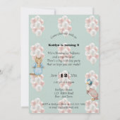 Beatrix Potter Birthday Party Invitation Kaart (Achterkant)