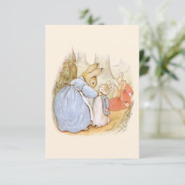 Beatrix Potter  Blank Opmerking Bedankkaart