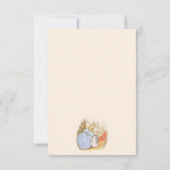 Beatrix Potter  Blank Opmerking Bedankkaart (Achterkant)