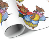 Beatrix Potter Book Characters, Original Art Cadeaupapier (Rol Hoek)