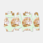 Beatrix Potter Bunnies Happy Pasen Bedankdoosjes (Uitgevouwen)