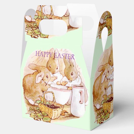 Beatrix Potter Bunnies Happy Pasen Bedankdoosjes (Geopend)