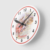 Beatrix Potter Bunnies Ronde Klok (Hoek)