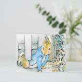 Beatrix Potter - Bunny Illustration Briefkaart (Staand voorkant)