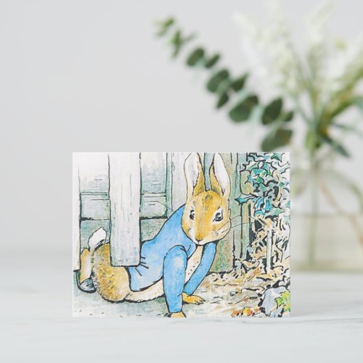 Beatrix Potter - Bunny Illustration Briefkaart (Staand voorkant)