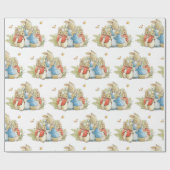 Beatrix Potter Bunny Rabbit Baby Girl Shower Cadeaupapier (Vlak)