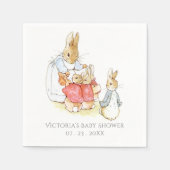 Beatrix Potter Bunny Rabbit Baby shower Servet (Voorkant)
