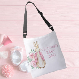 Beatrix Potter Bunny Rabbit Pink Baby Crossbody Tas