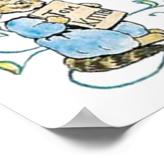 Beatrix Potter De kleinste kan de wereld verandere Poster (Hoek)