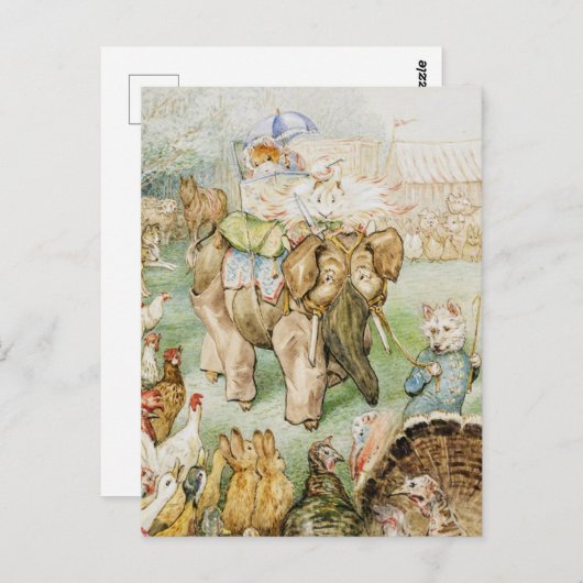 Beatrix Potter De Sprookjeskaravaan Briefkaart (Voorkant / Achterkant)