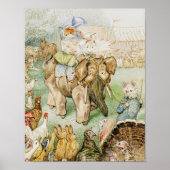 Beatrix Potter De Sprookjeskaravaan Kwekerij Print (Voorkant)