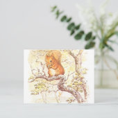 Beatrix Potter Eekhoorn Illustratie Briefkaart (Staand voorkant)