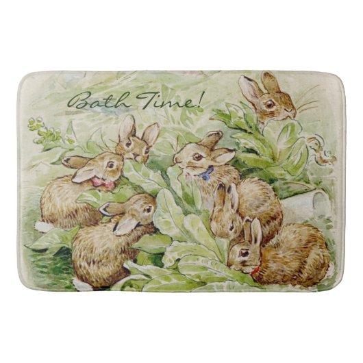 Beatrix Potter Flopsy Konijnenbadmat Badmat (Voorkant)