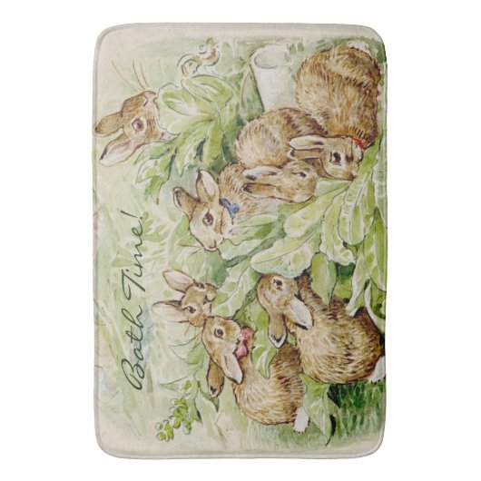 Beatrix Potter Flopsy Konijnenbadmat Badmat (Voorkant Verticaal)