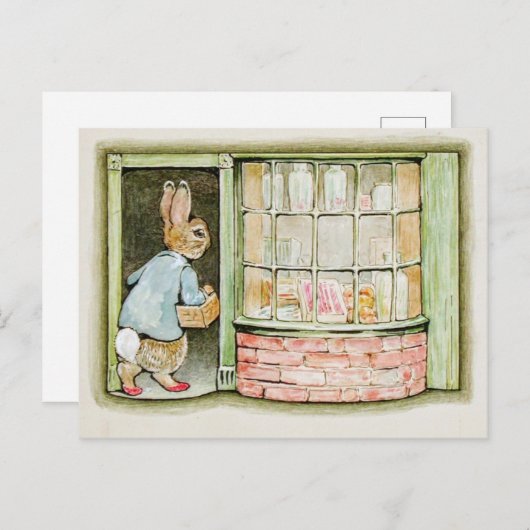 Beatrix Potter gaat naar de markt Briefkaart (Voorkant / Achterkant)