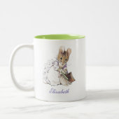 Beatrix Potter Hoesje Afbeelding Tweekleurige Koffiemok (Links)
