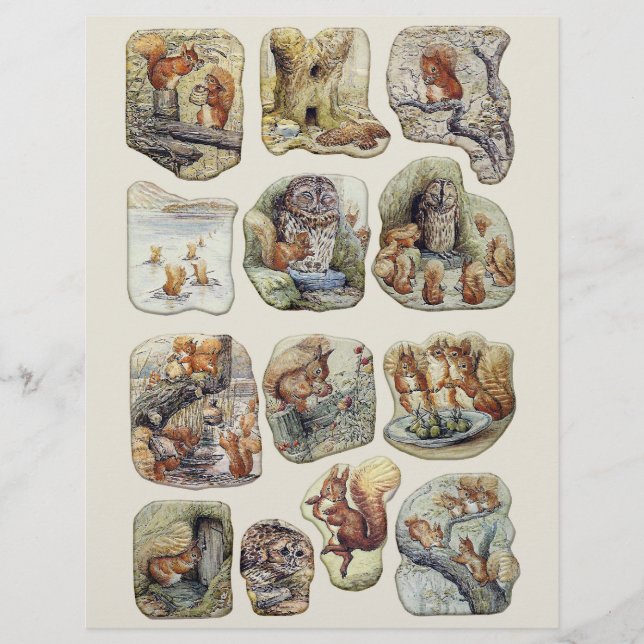 Beatrix Potter Illustraties Deel 2 (Voorkant)