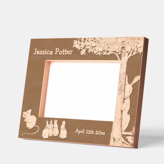 Beatrix Potter Illustraties Rand Gegraveerde Lijstjes (Links)