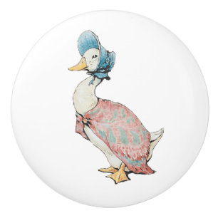 Beatrix Potter Jemima Puddle Duck Keramische Knop