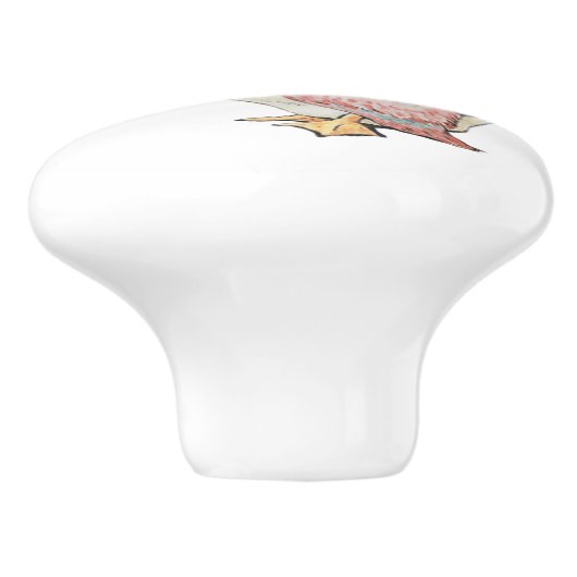 Beatrix Potter Jemima Puddle Duck Keramische Knop (Zijkant)