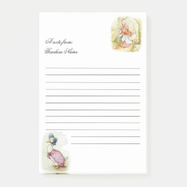 Beatrix Potter, Jemima Puddle Duck Mrs. Rabbit Post-it® Notes