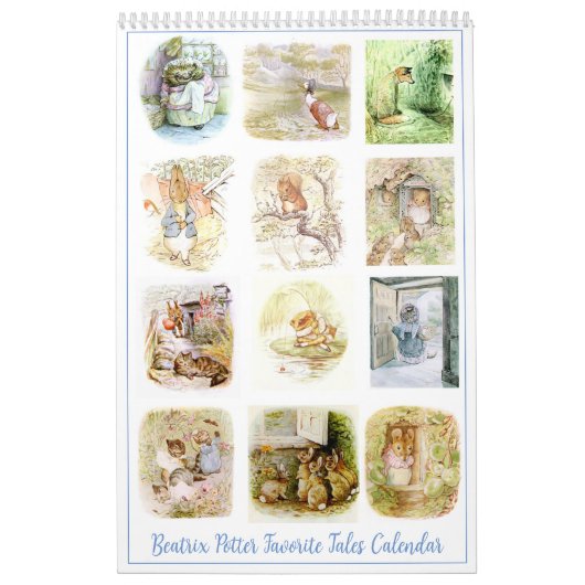 Beatrix Potter Kalender (Hoes)