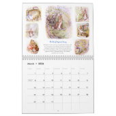 Beatrix Potter Kalender Twee pagina's Medium Groot (Mar 2026)