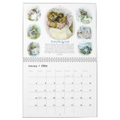 Beatrix Potter Kalender Twee pagina's Medium Groot (Jan 2026)