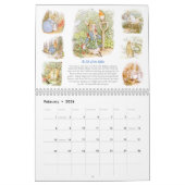 Beatrix Potter Kalender Twee pagina's Medium Groot (Feb 2026)