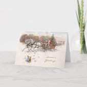  Beatrix Potter Kerstgroeten Vakantie Feestdagen Kaart (Voorkant)