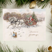 Beatrix Potter Kerstgroeten Vakantie Kaart
