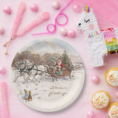  Beatrix Potter Kerstgroeten Vakantie Papieren Bordje (Feest)