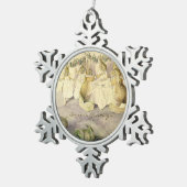  Beatrix Potter Kerstkonijnen Tin Sneeuwvlok Ornament (Rechts)