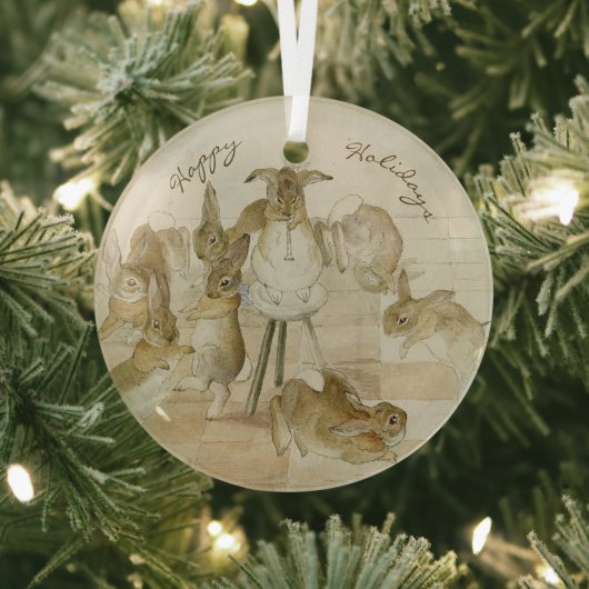  Beatrix Potter Kerstvakantie Glas Ornament (Insitu)